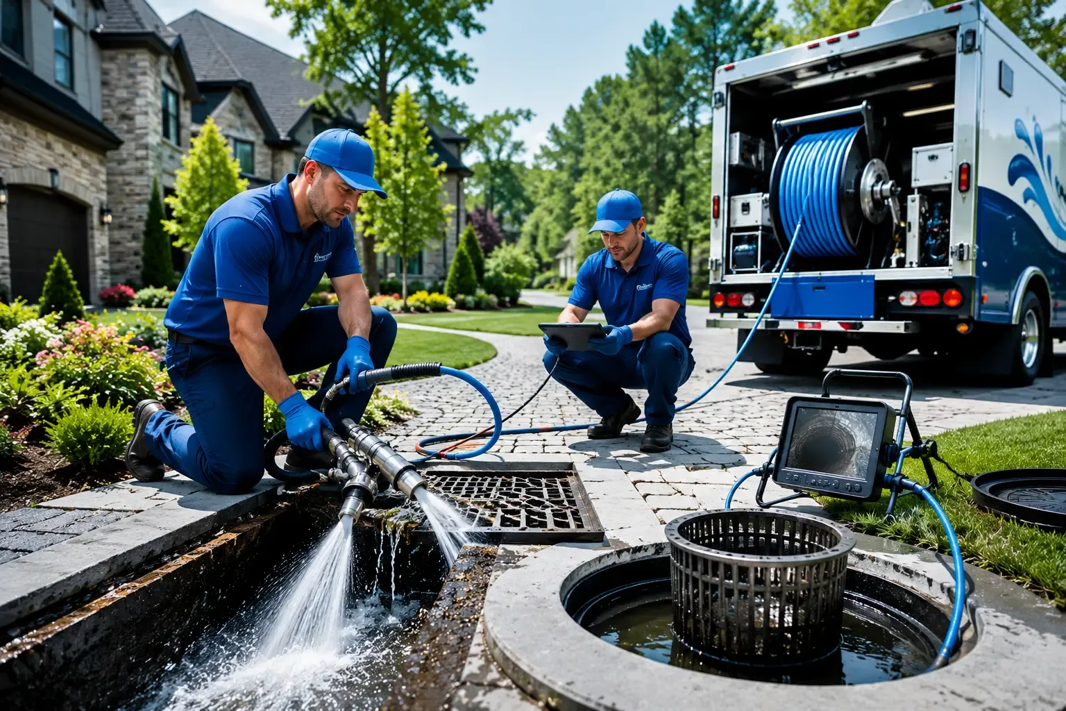 Local outdoor drain cleaning professionals in Mccomb, OH